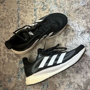 Adidas Black and White Sneakers